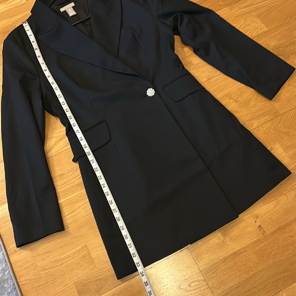 NWOT Rhinestone Button Jacket Dress - Picture 7 of 8